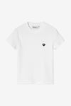 W' Small Heart Patch T-Shirt