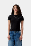 W' Small Heart Patch T-Shirt