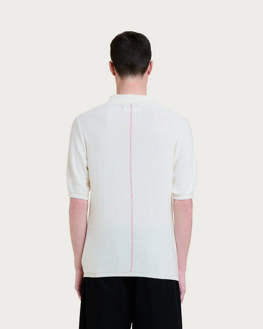 Italo Knitted Cotton Polo