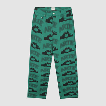 Heart Printed Pants