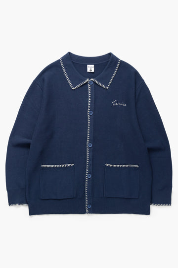 Blanket Stitch Cardigan