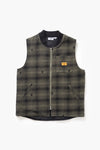 Thistle Plaid Work Vest