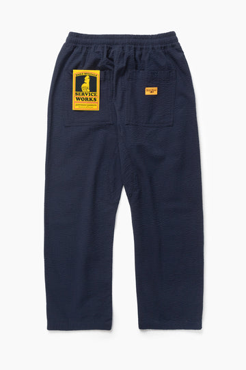 Seersucker Chef Pants