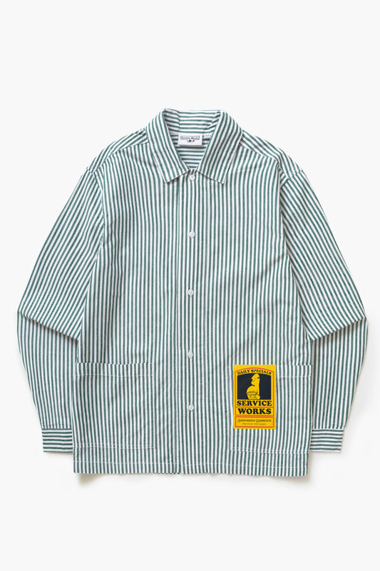 Poplin Stripe Waiter Shirt