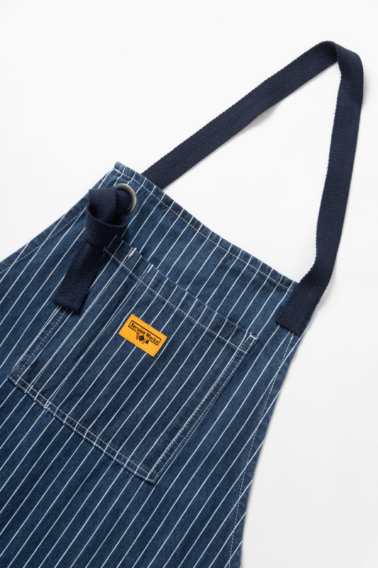 Pinstripe Denim Apron