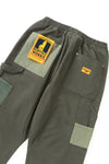 Patchwork Utility Chef Pants