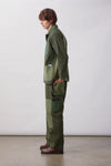 Patchwork Utility Chef Pants
