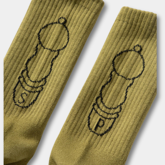 Salt Pepper Socks