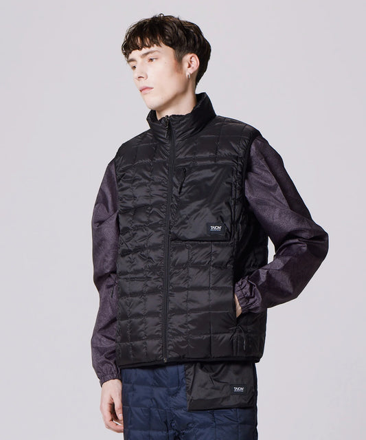 Veste sans manches - R/S Soft Boa + Light Down Hi Neck Vest
