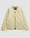 Veste Military Zip V Neck Down