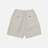 Pleated Track Short Derby Stripe