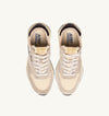 Reelwind Low Wom - Laminated Suede