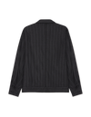 Flannel Pinstripe Coach Jacket