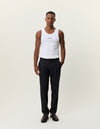 Flannel Pinstripe Reg Suit Pants