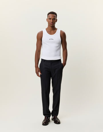 Flannel Pinstripe Reg Suit Pants