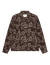Flower Velour Overshirt