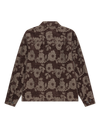 Flower Velour Overshirt