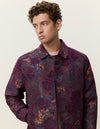 Leaves Jacquard Overshirt